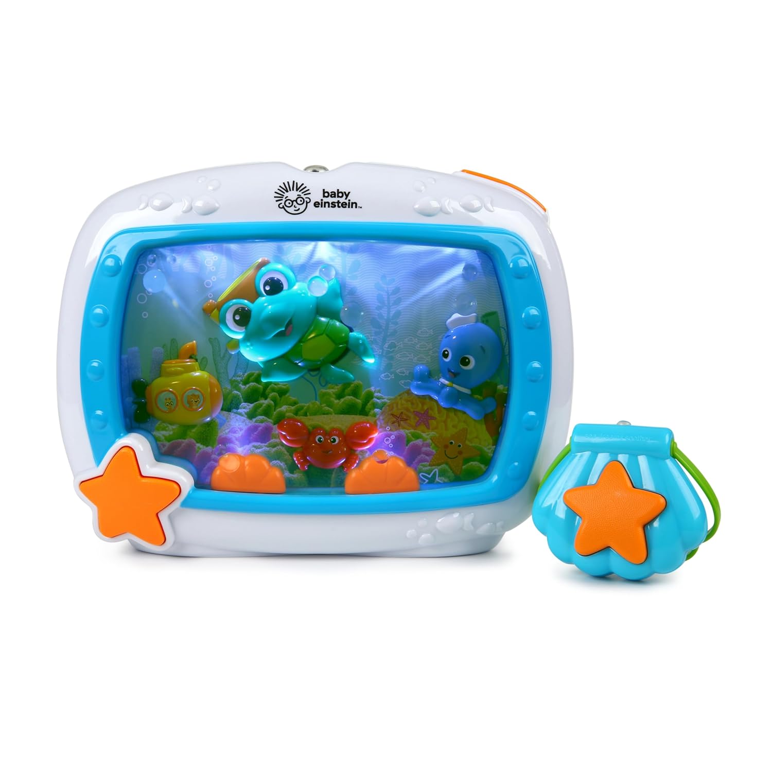 Baby Einstein Sea Dreams Soother Musical Crib Toy and Sound Machine Newborn and up (Open Box)63679287509507120