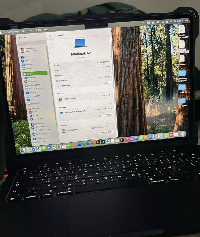 MAC M2 256 GB FULL NEAT PC