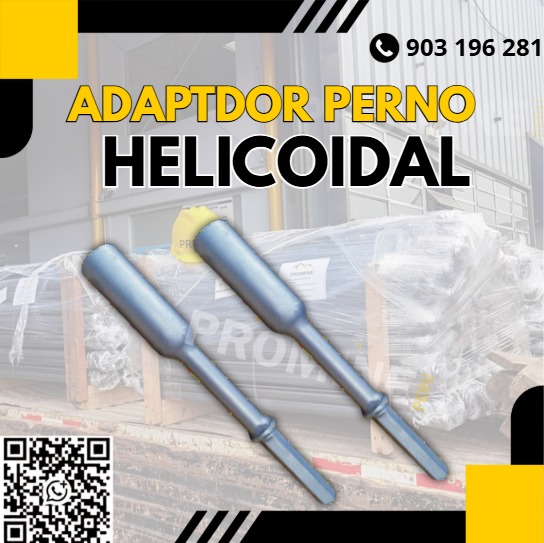 Torque and Rotation Adapter for Helical Bolt Installation