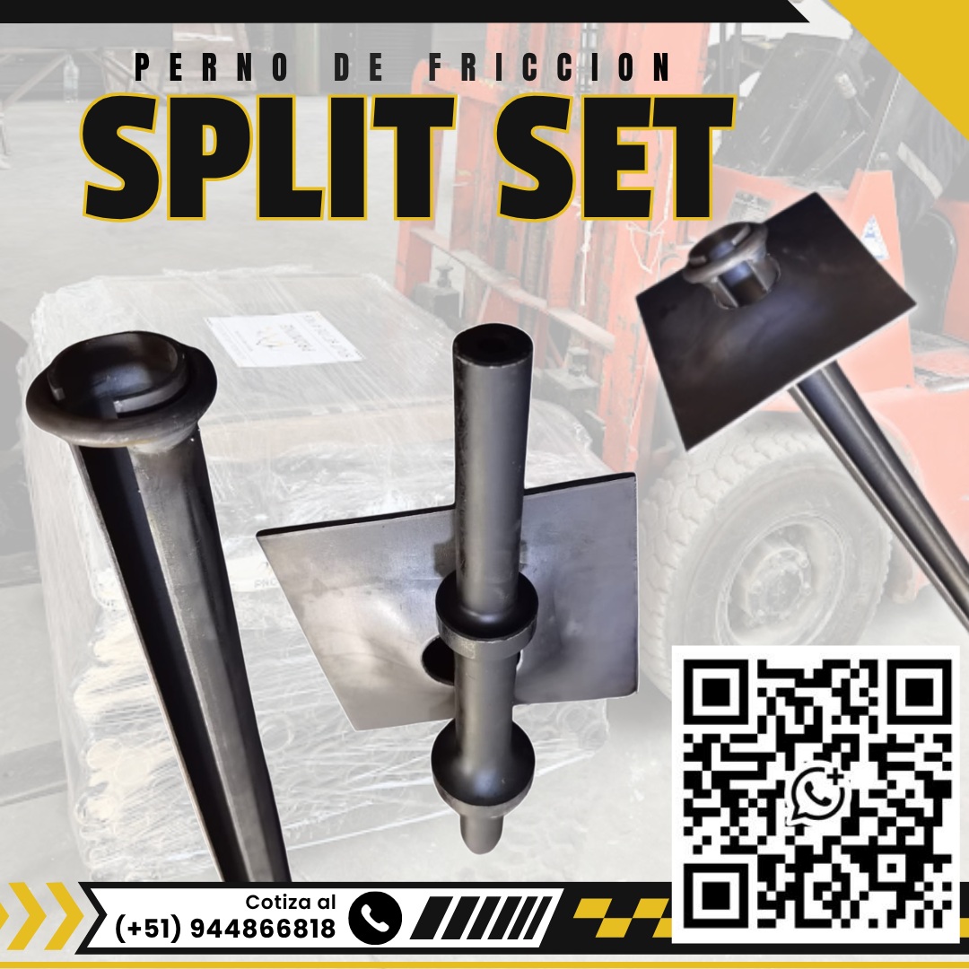 Proporcionamos Servicio de Anclaje Split Set para Geomecánica