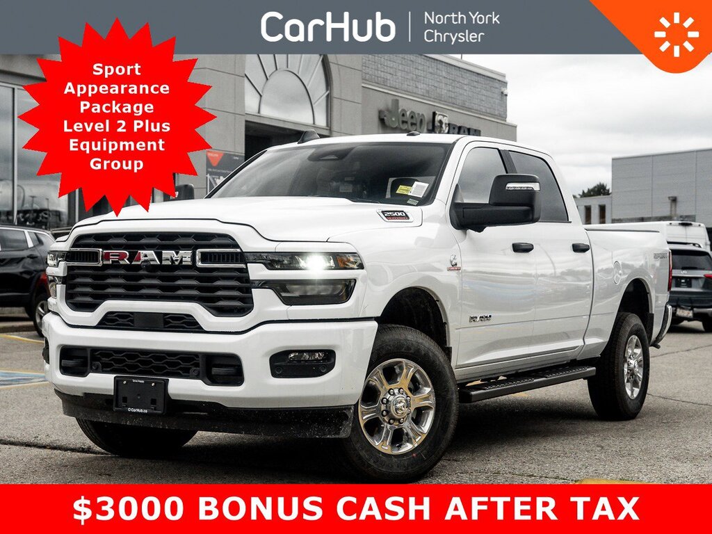 2025 Ram 2500 Big Horn 4x4 6'4'' Box Sport Appearance Package Le