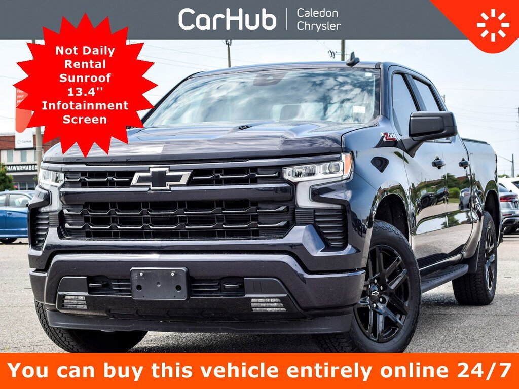 2023 Chevrolet Silverado 1500 RST 4WD Crew Cab 147 MultiPro Tailgate Leather Sea