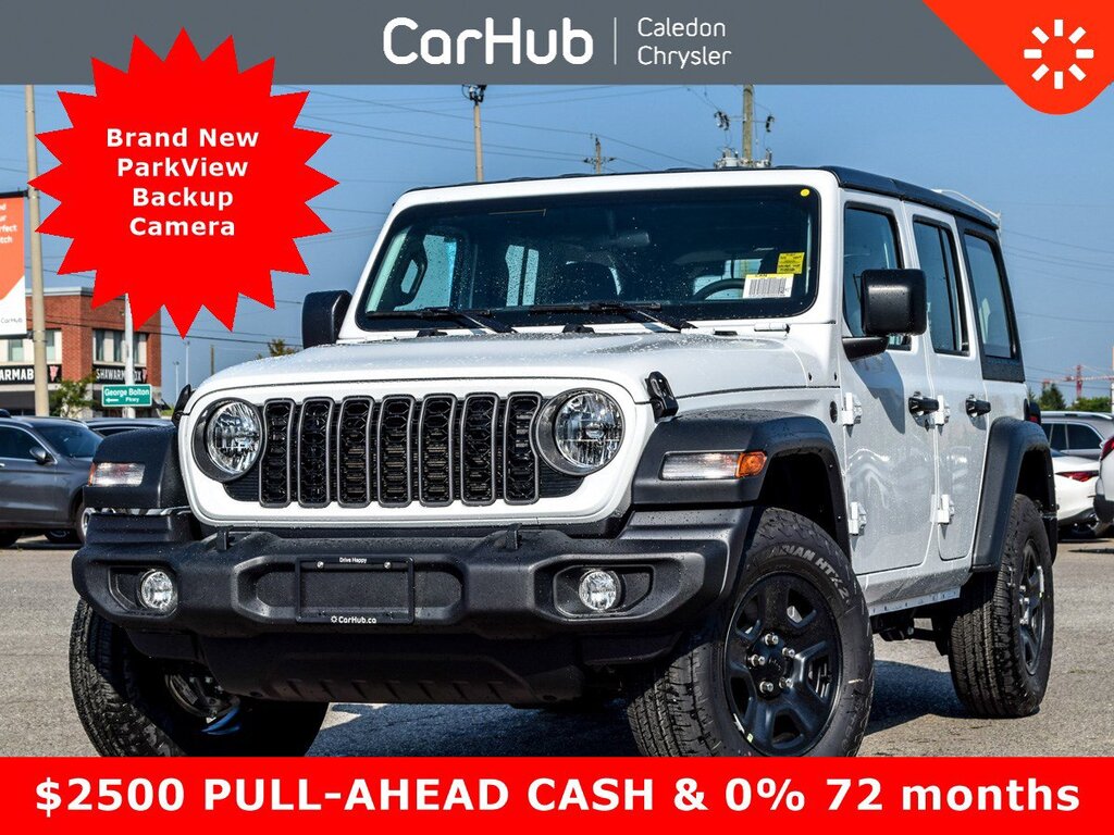 2025 Jeep Wrangler Sport Freedom Top 12.3Display Bluetooth Off Road P