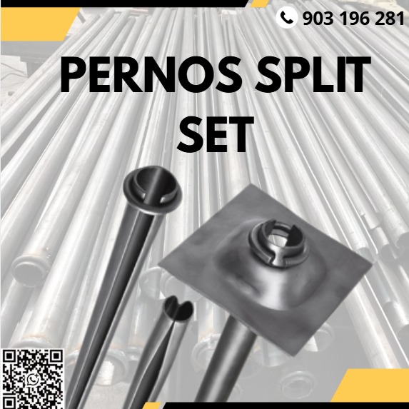 Servicio de venta de pernos Split Set