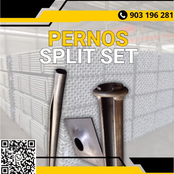 Servicio de venta de pernos split set