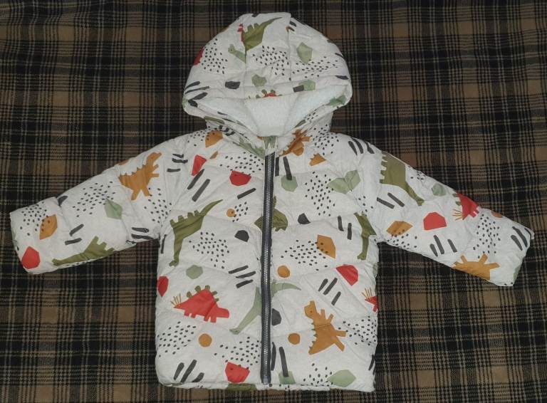 FRED FLO Dinosaur Puffer Coat, 12-18 Months, For Sale
