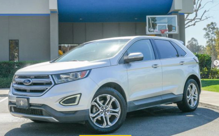 2017 FORD EDGE TITANIUM SPORT UTILITY 4D