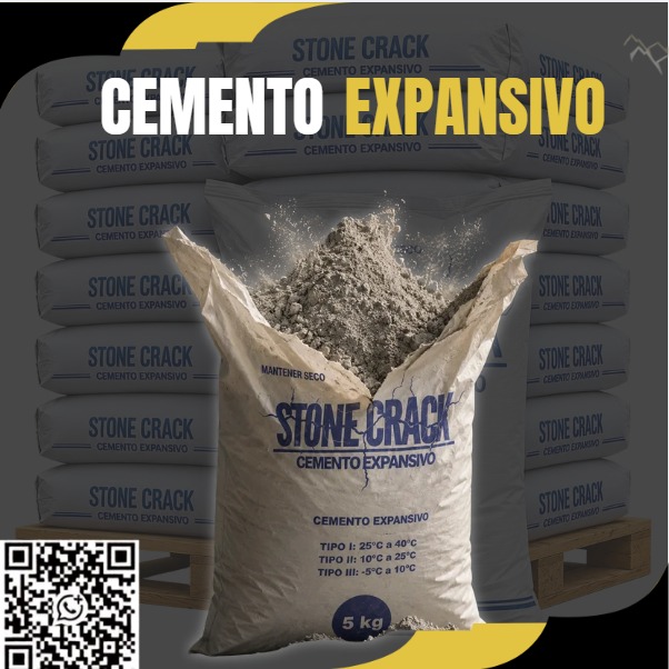 Servicio de suministro de cemento expansivo