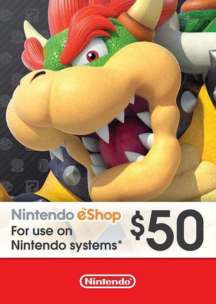 50 USD Nintendo eShop Card Key UNITED STATES62968468246147120