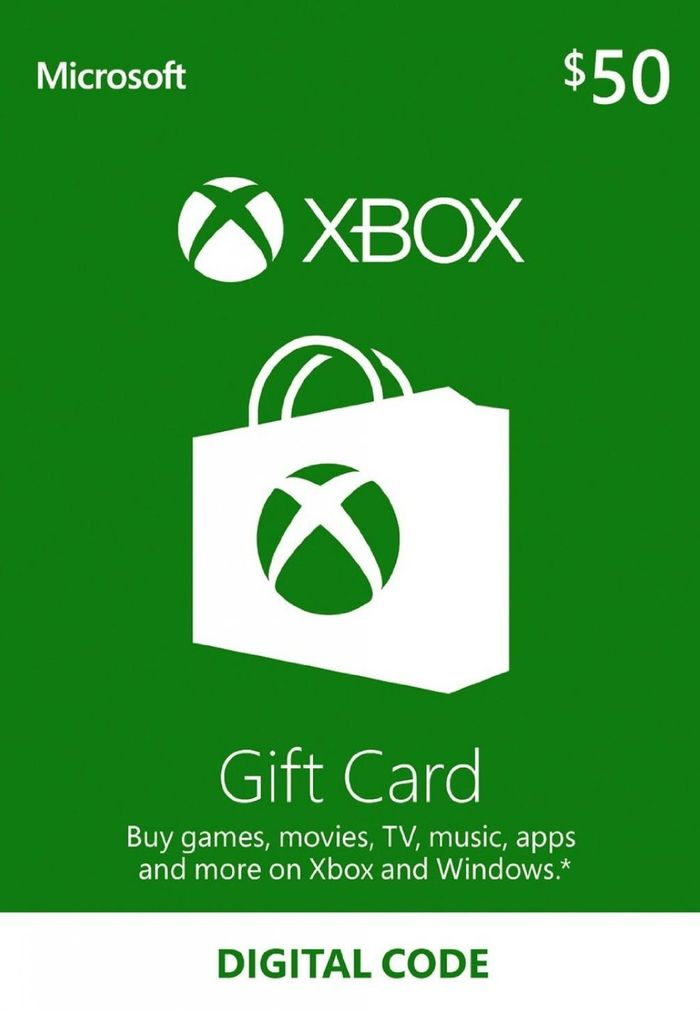  50 USD Xbox Live Gift Card Xbox Live Key UNITED STATES62968583881217124