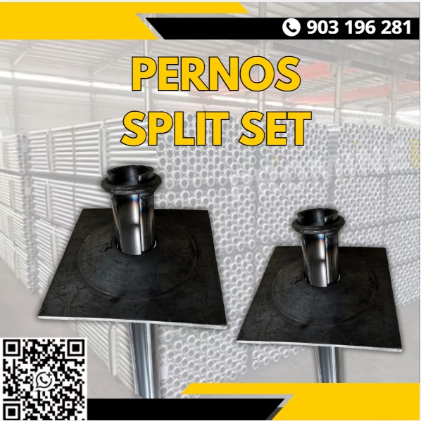 Servicio de suministro de anclajes Split Set