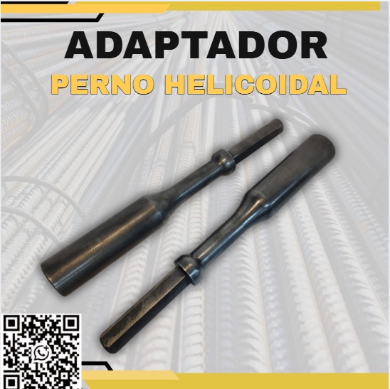 Servicio de venta de adaptadores para pernos helicoidales
