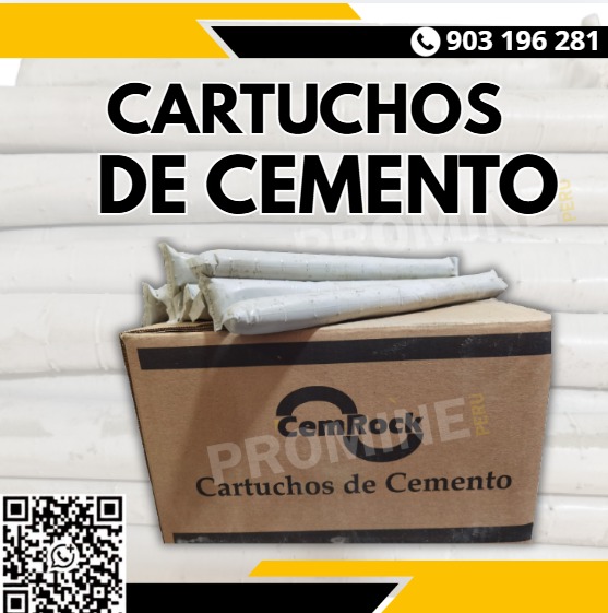 Servicio de venta de cartuchos de cemento