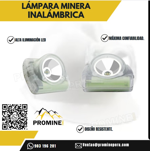 Servicio de Lámpara Minera Inalámbrica Profesional