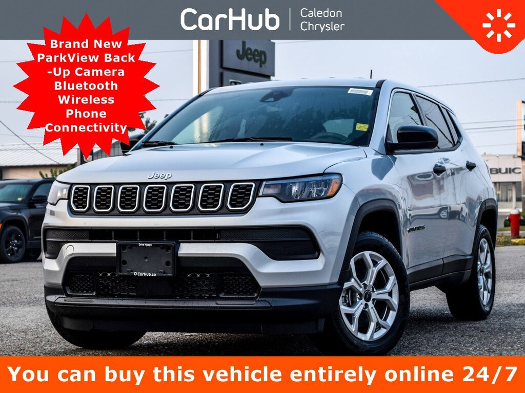 2025 Jeep Compass Sport 4x4 Heated Front Seats Apple Car Play 17Allo Gallery Video