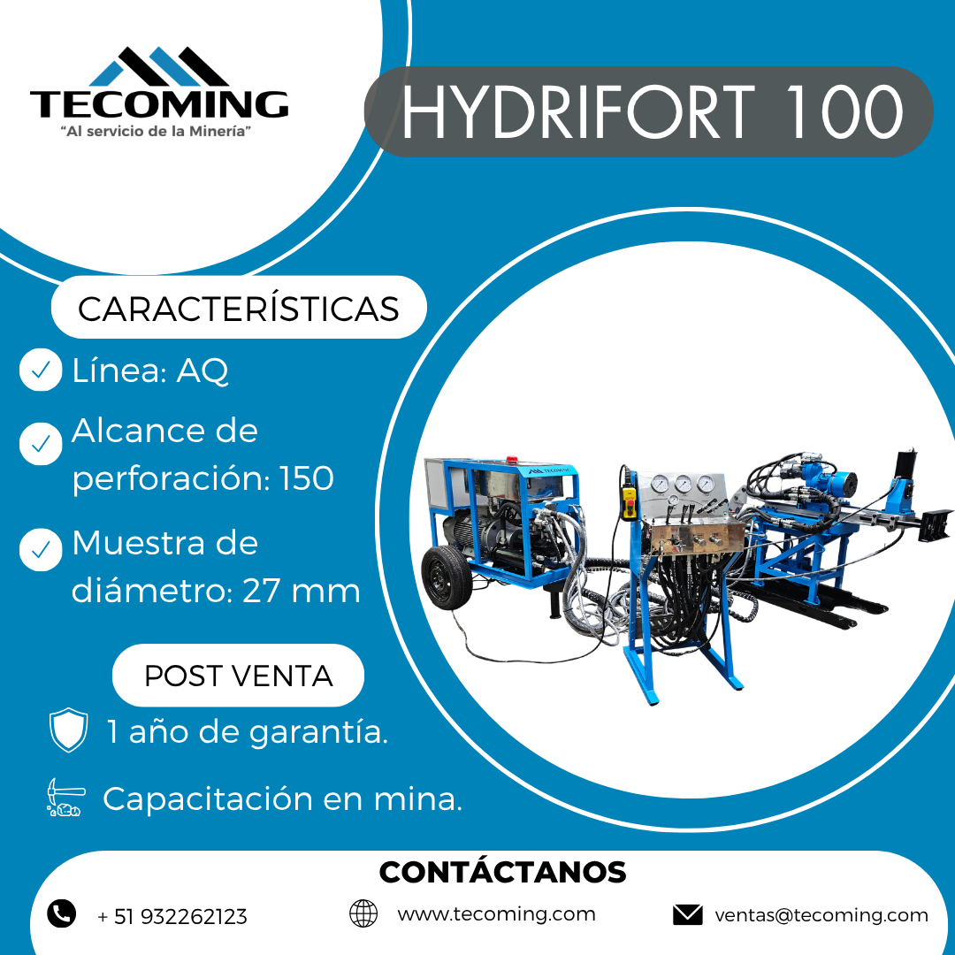 Servicio de Perforación Minera con Equipos de Alta Potencia