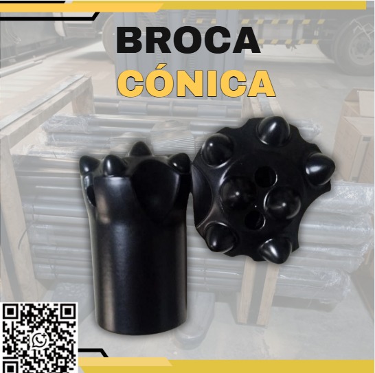 Conical Drill Bits for Hard Rock Drilling