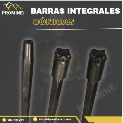Proporcionar Servicio de Barras Cónicas Integrales Duraderas