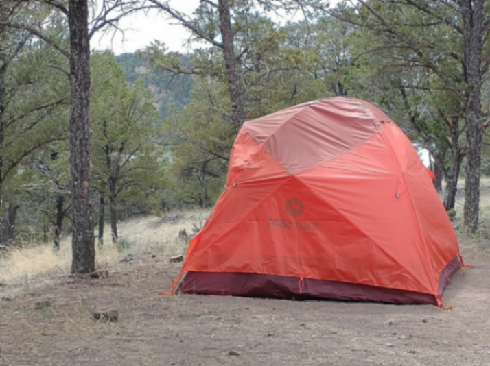 MARMOT Midpines 4 Person,Red-Used – Excellent 63070815557761121