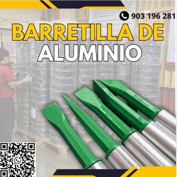 Servicio de venta de barretillas de aluminio