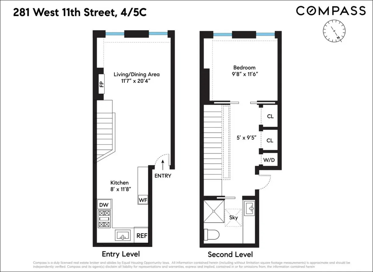 281 W 11th Street, 4/5C 