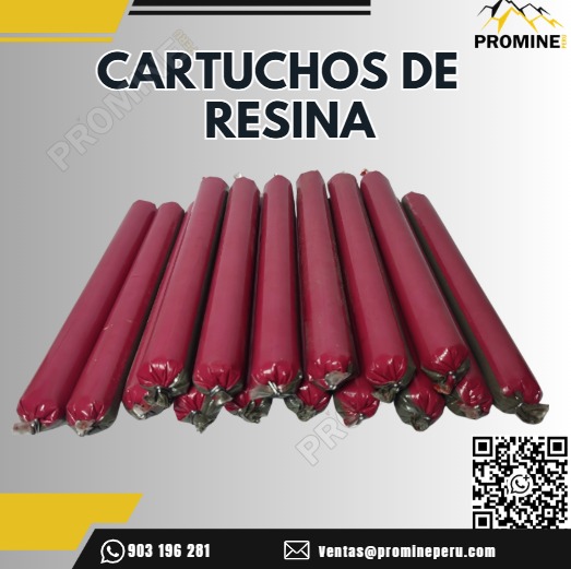 Ofrecemos Cartuchos de Resina para Minería con Asesoría