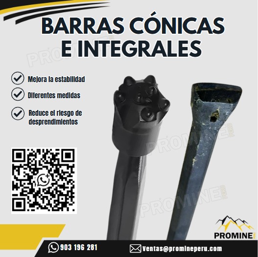 Servicio de Barras Cónicas e Integrales con Experiencia Nacional
