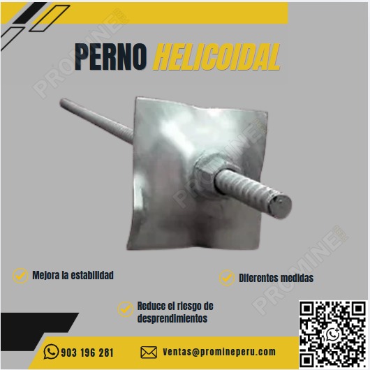 Proveer Pernos Helicoidales de Calidad para Minería