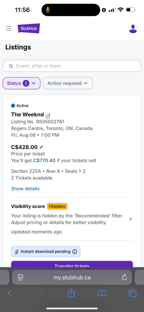 【The Weekend】Toronto, August 8.63235744930819120