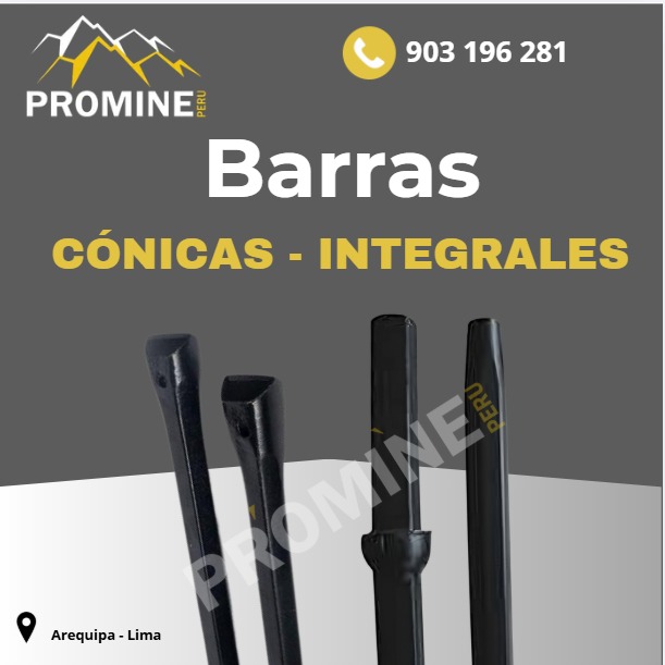 Tapered and Integral Drill Rods Service for Mining