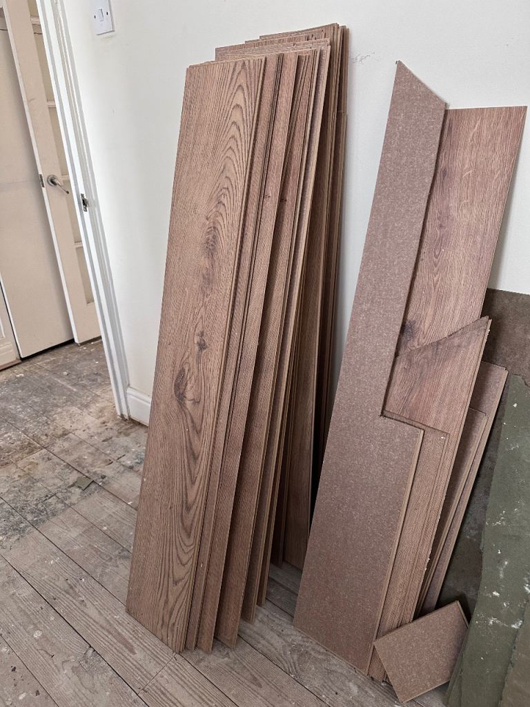 Used wood effect laminate planks for collection HA8 6BQ