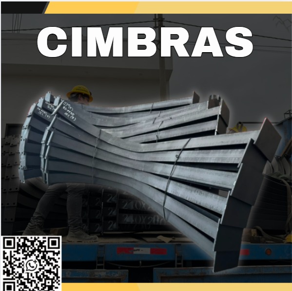 Servicio de suministro de cimbras metálicas para túneles
