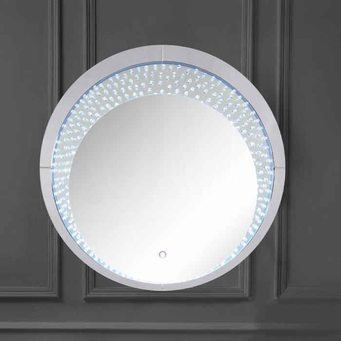 Espejo decorativo Nysa con LED