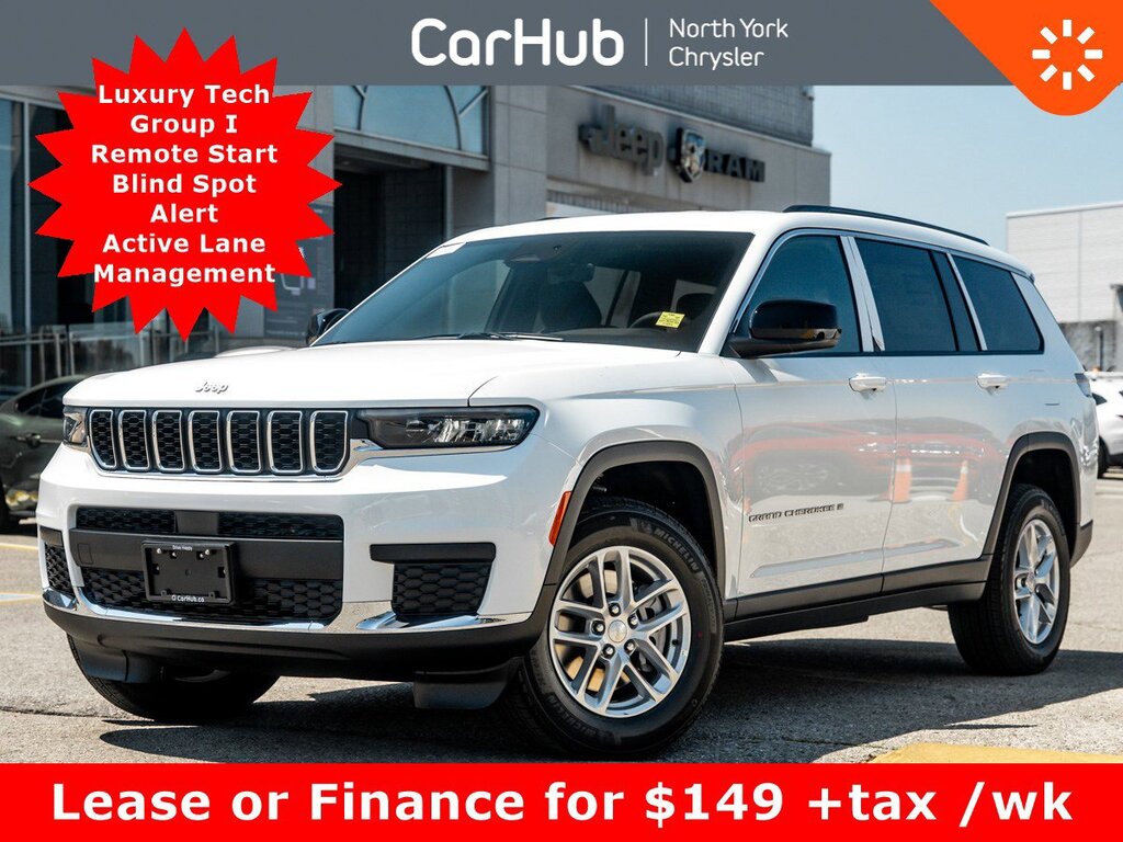 2025 Jeep Grand Cherokee L Laredo Luxury Tech Group I Remote Start Blind Spot
