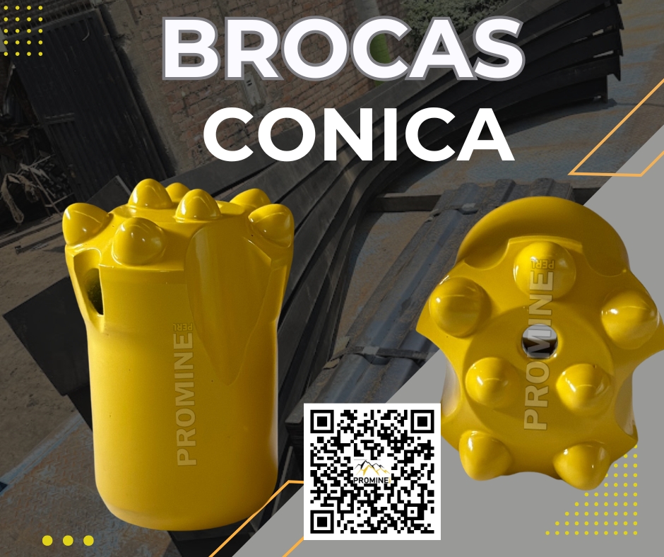 Brocas Cónicas para Perforación en Minería Subterránea415355321986600960