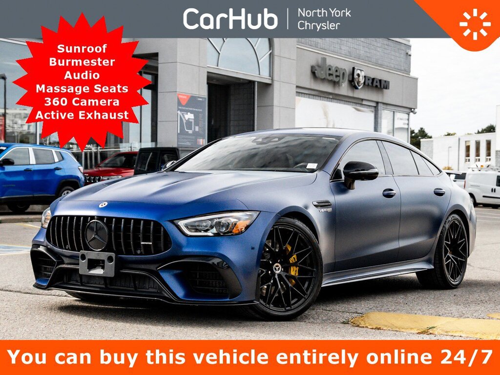 2019 Mercedes-Benz AMG GT AMG GT 63 S Sunroof Burmester Audio Massage Seats