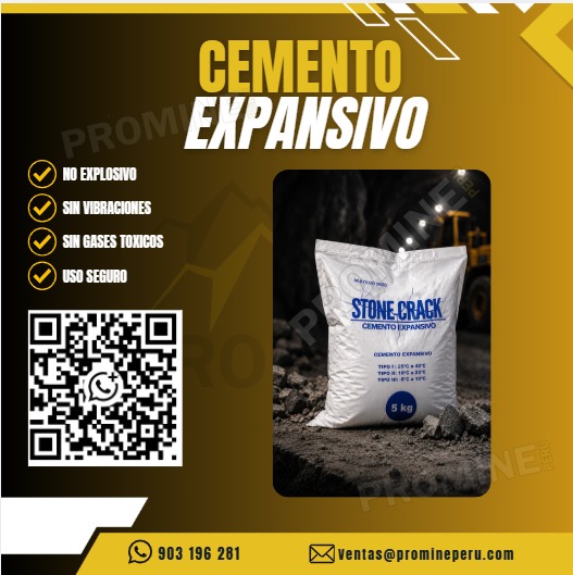 Servicio Profesional de Cemento Expansivo Sin Explosivos