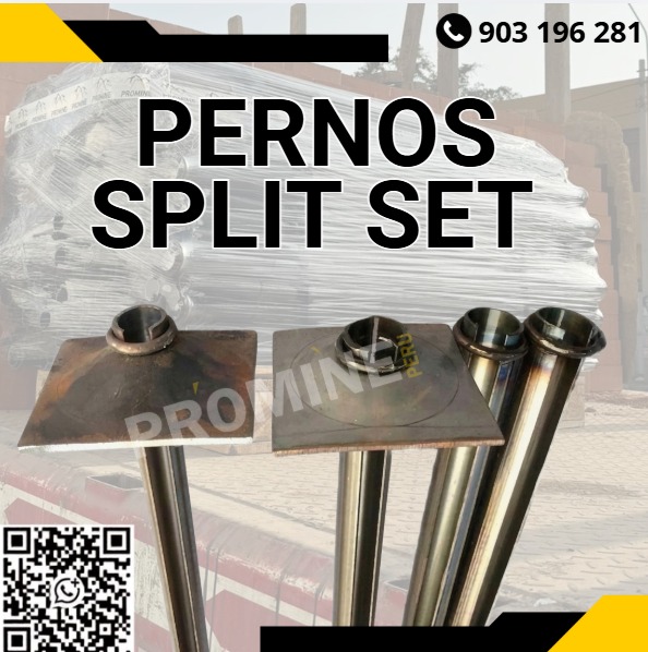 Servicio de suministro de pernos Split Set