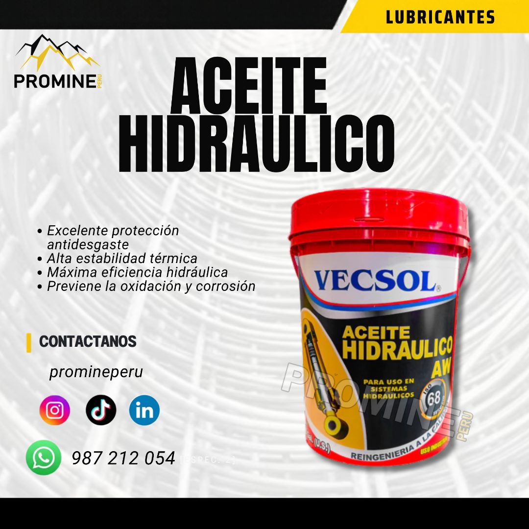 Servicio de lubricación con aceite hidráulico VEC SOL