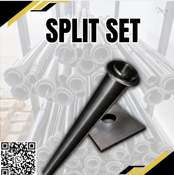 Servicio de suministro de pernos split set