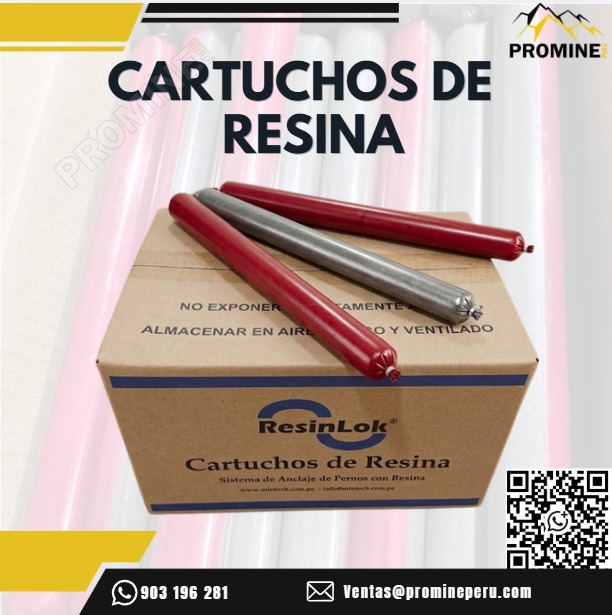 Resin Cartridges for Mining - Specialized Anchoring Service