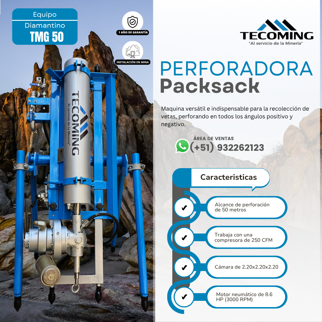 Servicio de Perforación Diamantina para Exploración Minera