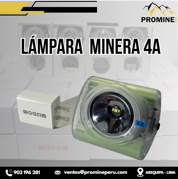 Ofrecer Servicio Profesional Lámpara Minera 4A