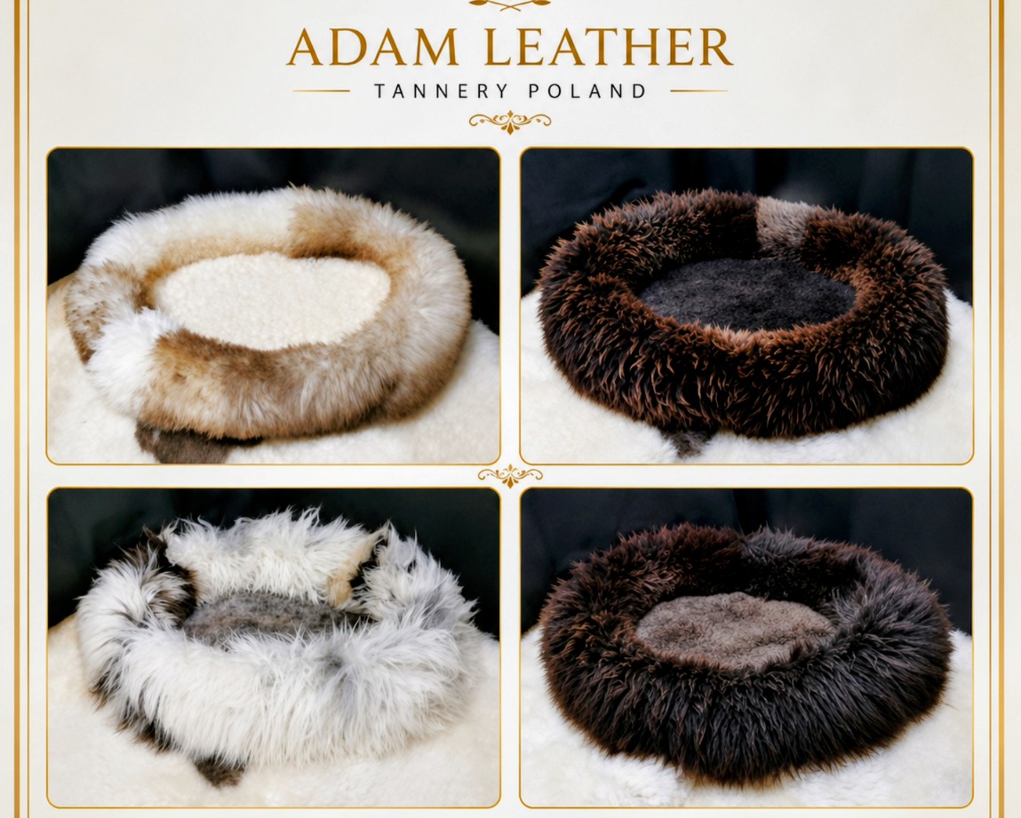 XXL Sheepskin Dog Bed - Premium Quality For Sale