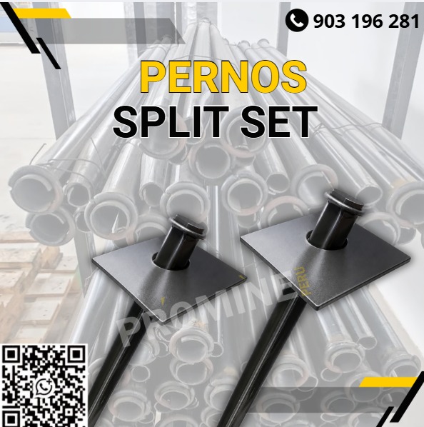 Venta de Pernos Split Set para Minería