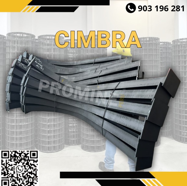 Servicio de suministro de cimbras metálicas para túneles