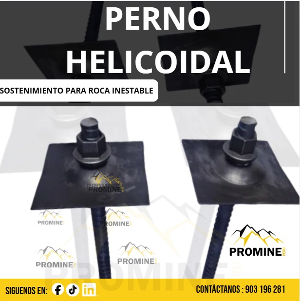 Servicio Profesional de Pernos Helicoidales para Soporte Estructural