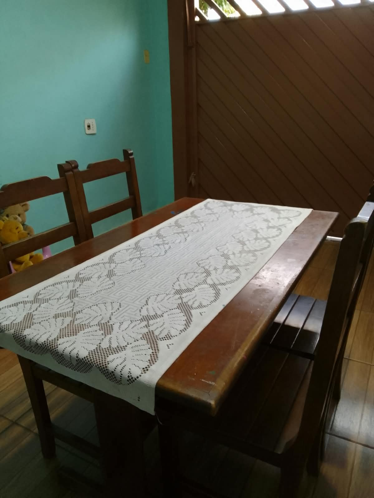 Solid Wood Dining Table and Chair Set608060262141153281
