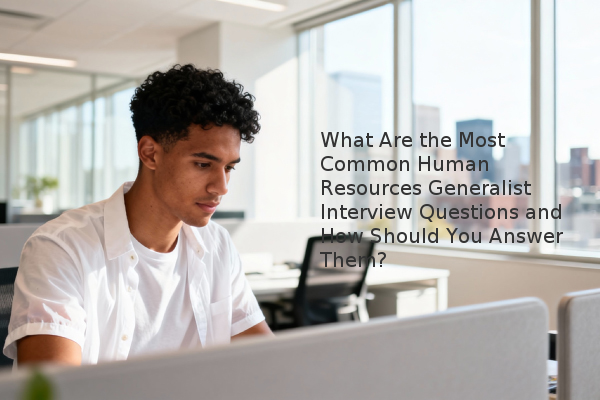 What Are the Most Common Human Resources Generalist Interview Questions ...
