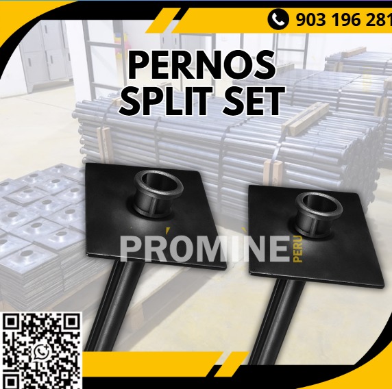 Servicio de suministro de pernos Split Set